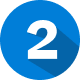 Number two icon